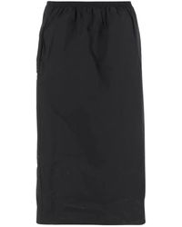 Carven - Silk Blend Skirt - Lyst