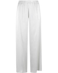 Antonelli - Talia Satin-Finish Trousers - Lyst