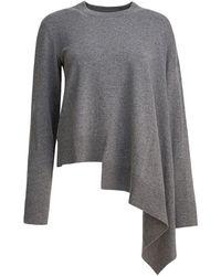 McQueen - Cashmere And Cotton Blend Sweater - Lyst