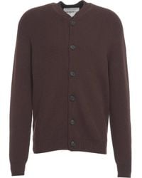 Amaranto - Wool Cardigan - Lyst
