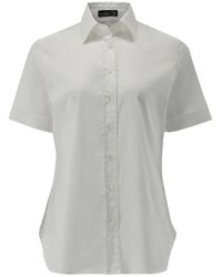 Van Laack - Bluse Modern Fit Uni - Lyst