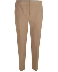 Max Mara - Tailored Cropped Pants With Slim Fit Design - Lyst