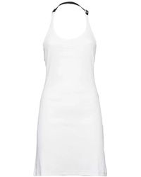 Courreges - Holistic Buckle 90's Cotton Short Dress - Lyst