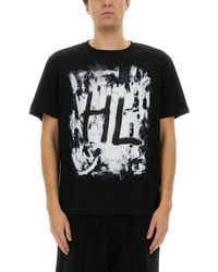 Helmut Lang - Scribble T-Shirt - Lyst