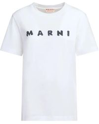 Marni - Relaxed-Fit Short-Sleeved T-Shirt - Lyst