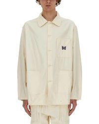 Needles - Relaxed Fit Cotton Shirt - Lyst