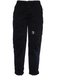 C.P. Company - Stretch Saten Regular Cargo Pants - Lyst