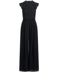 Apart - Overall Mit Spitzenoberteil - Lyst