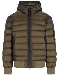 C.P. Company - Logo Padded Down Jacket – - Lyst
