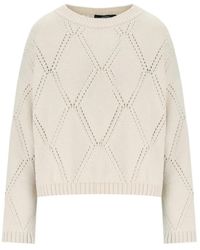 Weekend by Maxmara - Weekend Truien Ecru Abbozzi - Lyst