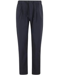 Herno - Relaxed Fit Chantilly Pants With Elasticized Waist - Lyst