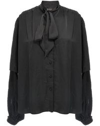 Balenciaga - 'Double Sleeve' Shirt - Lyst