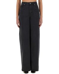Self-Portrait - Jeans With Bow Motif - Lyst