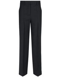 Incotex - High-Waisted Straight-Leg Trousers With Modern Sil - Lyst