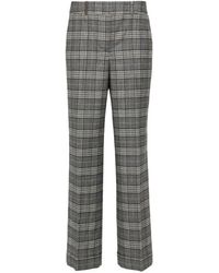 Peserico - Tartan-Check Trousers - Lyst