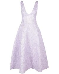 Philosophy Di Lorenzo Serafini - Lilac Midi Dress - Lyst