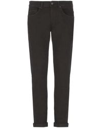 Dondup - Slim-Fit Jeans With Rolled Cuffs And Five-Po - Lyst