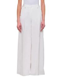 THE LATEST - Alma Popeline Trousers - Lyst