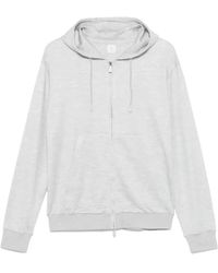 Eleventy - Mélange-Effect Hoodie - Lyst