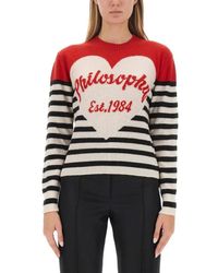 Philosophy Di Lorenzo Serafini - Regular Fit Jersey Sweater - Lyst