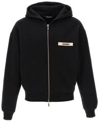 Jacquemus - Minimalist Zip-Up Hoodie - Lyst