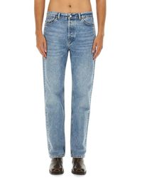 Our Legacy - Straight-Leg Denim Jeans With Vintage Wash - Lyst