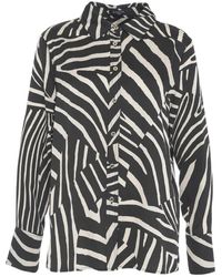 Guess - Blouse With Floral Pattern - Lyst