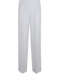 P.A.R.O.S.H. - Straight-Leg Trousers With Tailored Waistband - Lyst