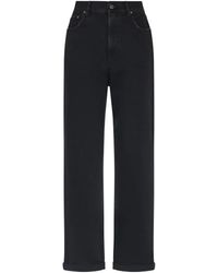 Golden Goose - Golden W's Kim One-Wash Denim Jeans - Lyst