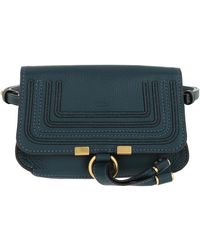 Chloé 'marcie' Stitched Belt Bag - Blue