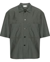 Lemaire - Pyjama Shirt Asphalt - Lyst