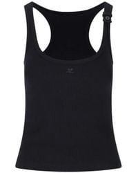 Courreges - "90's" Ribbed Tank Top – - Lyst