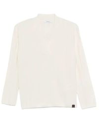 Max Mara - Relaxed Fit V-Neck Cashmere Knit Sweater - Lyst