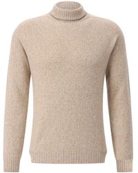 Boglioli - Rollkragenpullover Aus Wolle & Kaschmir - Lyst