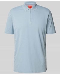 HUGO - Regular Fit Poloshirt mit Label-Patch Modell 'Dekok' - Lyst