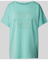 Soya Concept - T-Shirt mit Motiv-Print Modell 'Banu' - Lyst
