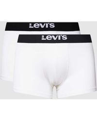 Levi's - Trunks Mit Elastischem Logo-Bund Modell 'Solid Basic Trunk' - Lyst