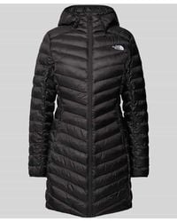 The North Face - Steppmantel mit Logo-Stitching Modell 'Huila' - Lyst