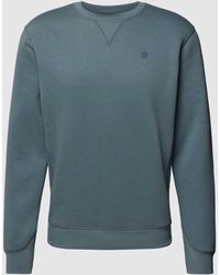 G-Star RAW - Sweatshirt mit Logo-Stitching Modell 'Premium' - Lyst