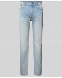 HUGO - Regular Fit Jeans Im 5-Pocket-Design Modell 'Ash' - Lyst