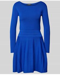 Ralph Lauren - Minikleid mit Strukturmuster Modell 'DULMIER' - Lyst