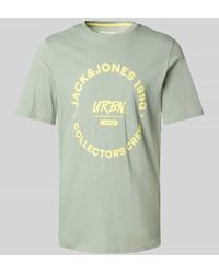 Jack & Jones - T-Shirt mit Label-Print Modell 'SIMON' - Lyst