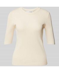 SELECTED - Strickpullover Mit 1/2-Ärmel Modell 'Mala' - Lyst