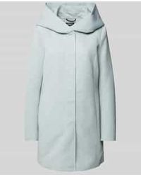 ONLY - Comfort Fit Stoffen Lange Jas Met Katoen - Lyst