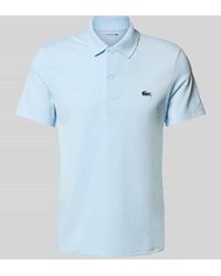 Lacoste - Regular Fit Poloshirt Mit Label-Badge - Lyst
