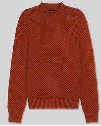 BOSS - Regular Fit Strickpullover aus reiner Schurwolle Modell 'C-HELETTO' - BECKHAM x - Lyst