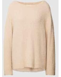 Tom Tailor - Oversized Gebreide Pullover Met Ribboorden - Lyst