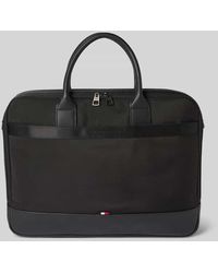 Tommy Hilfiger - Laptoptasche mit Logo-Struktur - Lyst