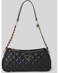Guess - Handtasche Mit Strukturmuster Modell 'Giully' - Lyst