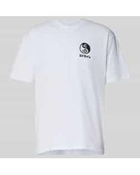 Edwin - T-Shirt Met Motiefprint, Model 'High Bear' - Lyst